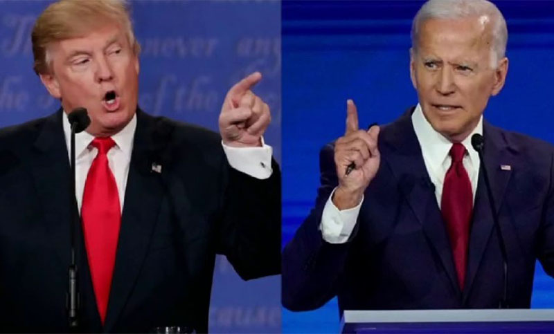 Trump y Biden, listos para su primer debate antes de las elecciones en EEUU
