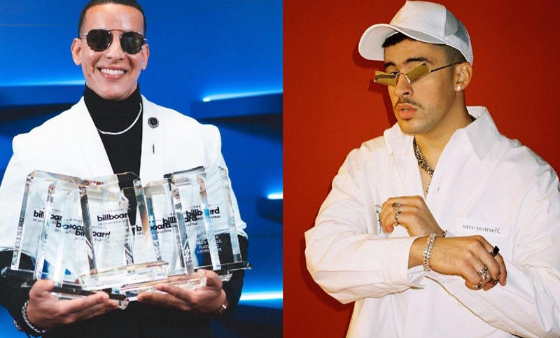 Bad Bunny y Daddy Yankee, los grandes ganadores en los premios Billboard Latinos