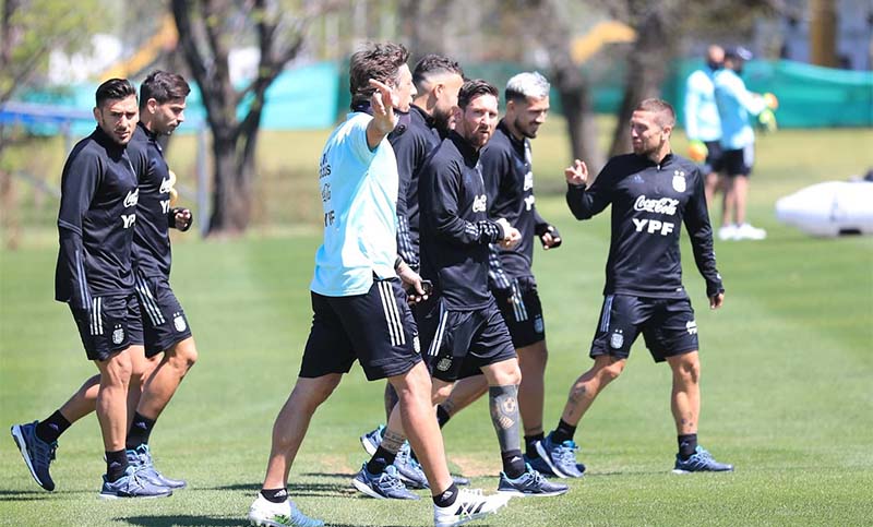 La selección argentina ajusta detalles para enfrentar a Bolivia