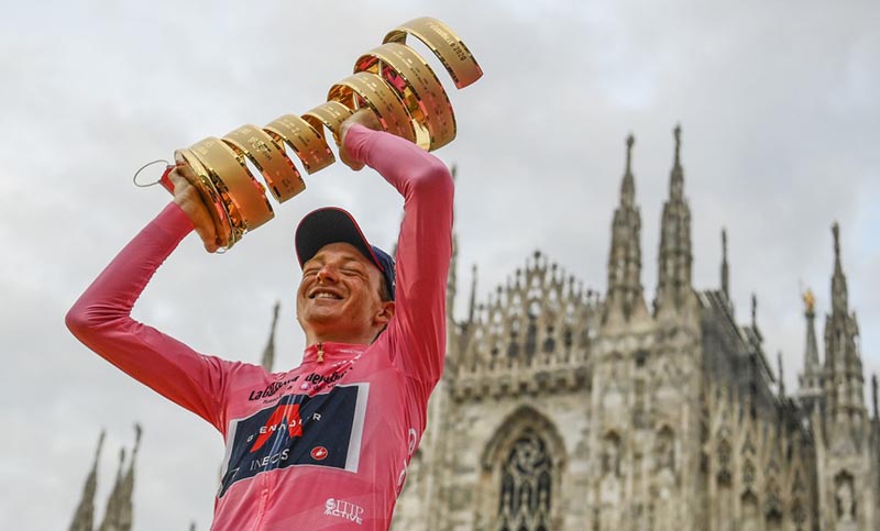 El inglés Hart se consagró campeón del Giro de Italia
