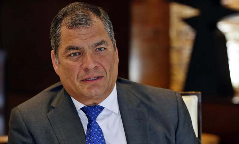 Frente de izquierda podrá inscribir al reemplazo de Correa para la vicepresidencia de Ecuador