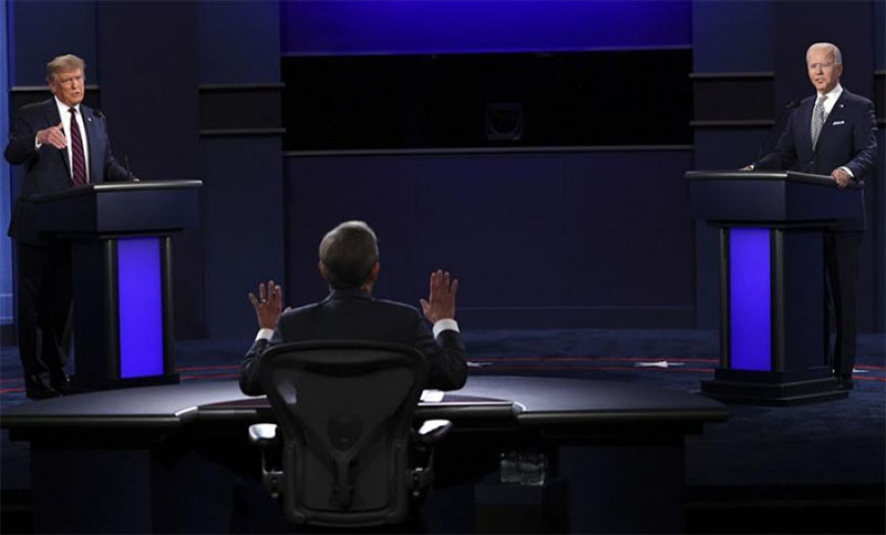 Se cancela el segundo debate presidencial en Estados Unidos
