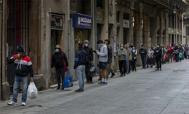 La crisis sanitaria llevaría a más de un millón de españoles a la pobreza