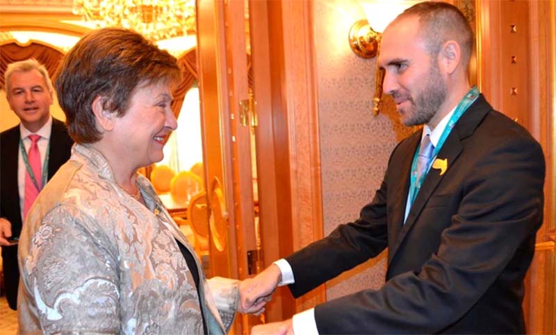 Georgieva aseguró que desde el FMI quieren «apoyar y ser aliados de la Argentina»