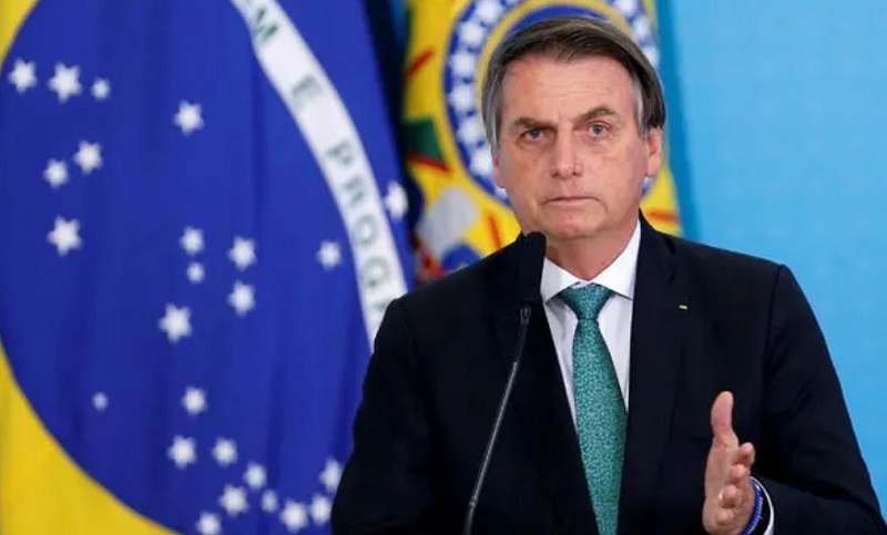 Bolsonaro volvió a criticar al gobierno de Fernández y lo acusó de dejar al país “sin carne”