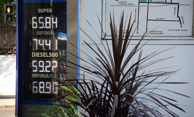 Más presión inflacionaria: YPF volvió a subir un 3,5% promedio los combustibles