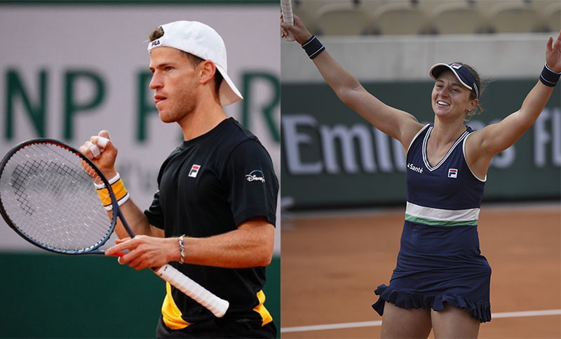 Schwartzman y Podoroska, a las semifinales de Roland Garros