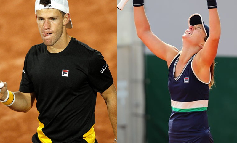 Podoroska y Schwartzman buscan las semifinales de Roland Garros