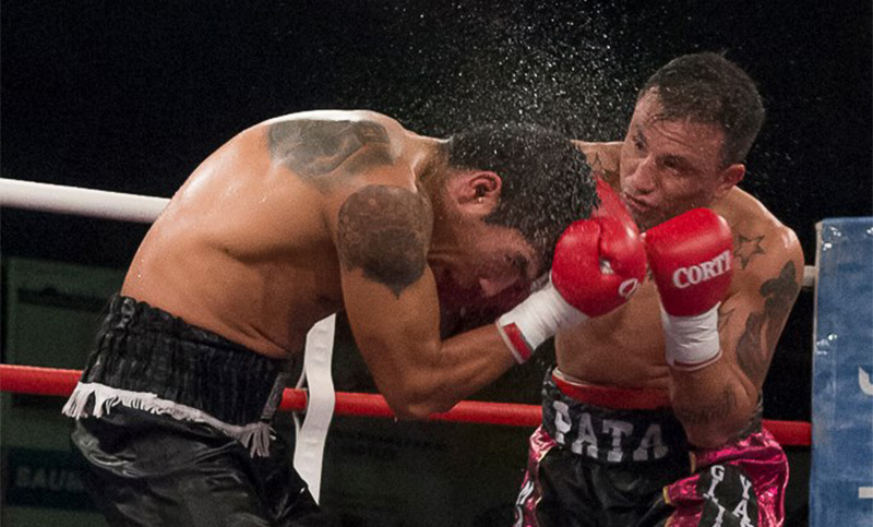 En una desición inesperada del juez, Pata López perdió por KO ante Ponce