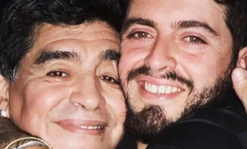 Diego Jr. despidió a su padre: «El capitán de mi corazón no morirá nunca»
