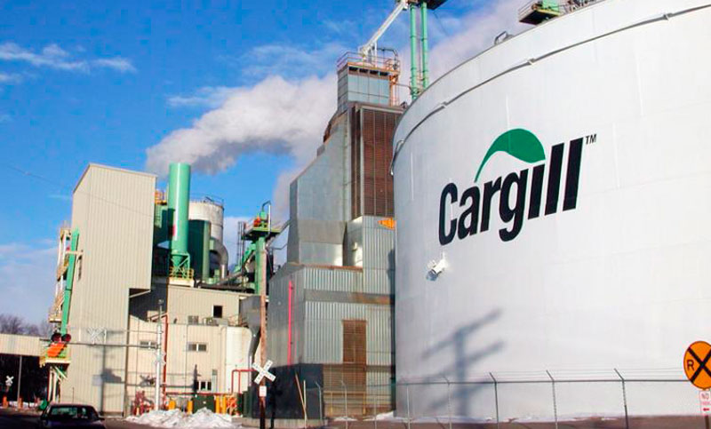 Cese de actividades en la planta de Cargill de Punta Alvear por reclamo salarial