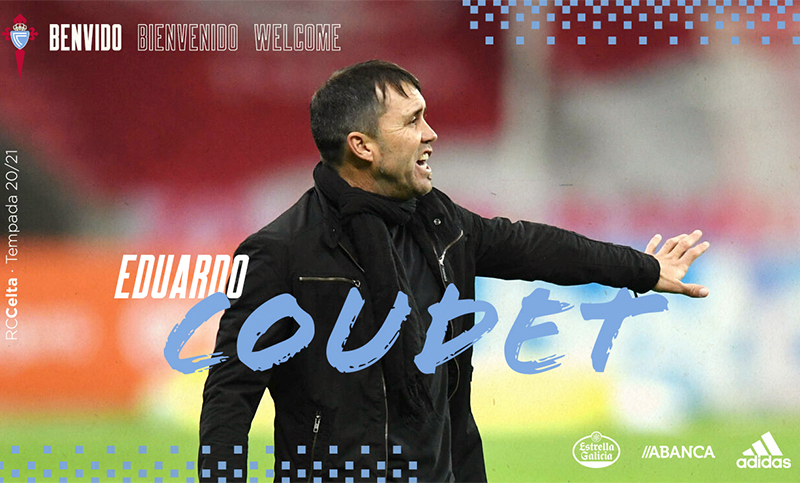 Coudet fue oficializado como nuevo DT del Celta de Vigo