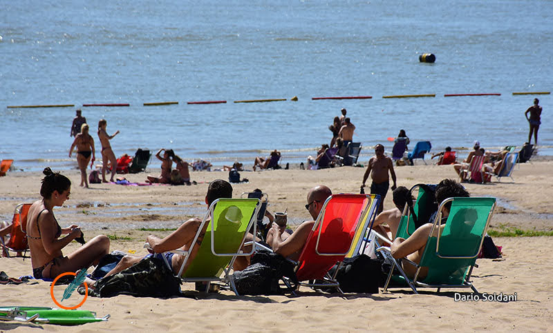Se habilitó el uso de playas públicas y en clubes de Rosario desde este sábado