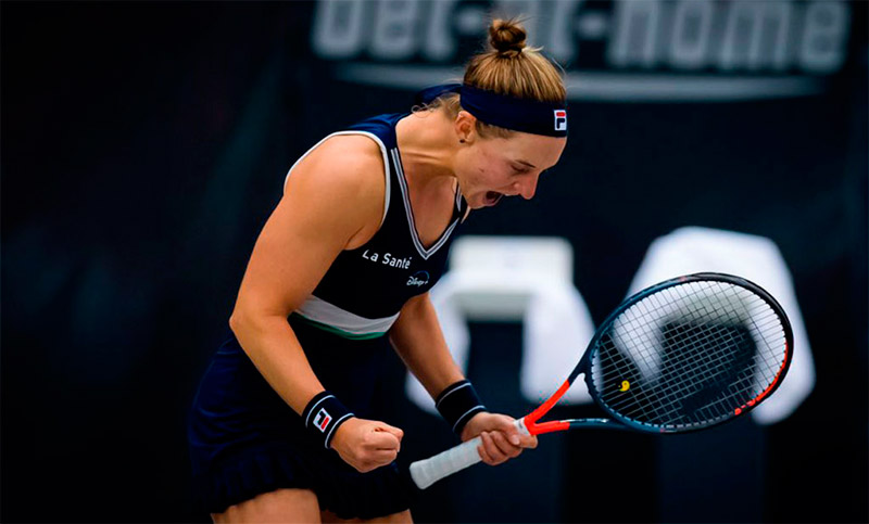 Nadia Podoroska cerró su año deportivo con un ascenso en el ranking