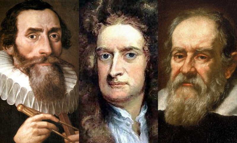 Kepler, Galileo y Newton, científicos que creían en Dios
