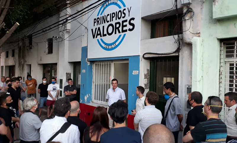 Se inauguró en Rosario la sede del partido Principios y Valores, conducido por Guillermo Moreno
