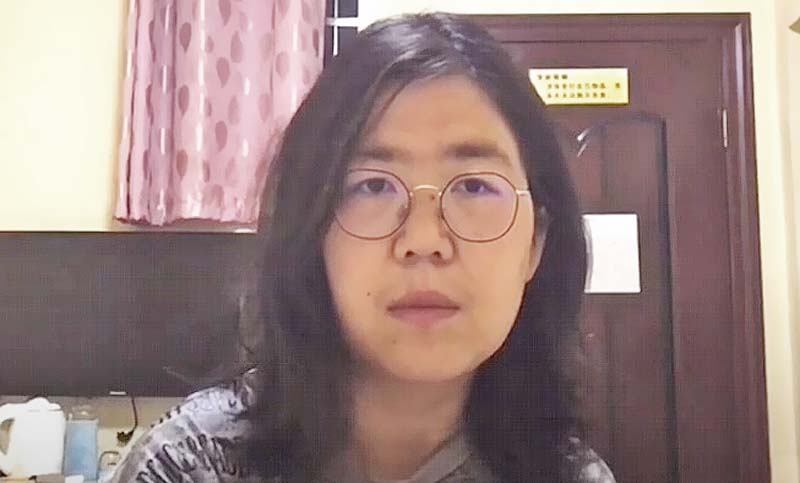 Condenan a prisión en China a una ex abogada que hizo una cobertura periodística sobre el coronavirus