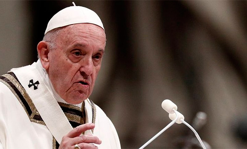 El Papa Francisco no estará presente en las celebraciones de Año Nuevo