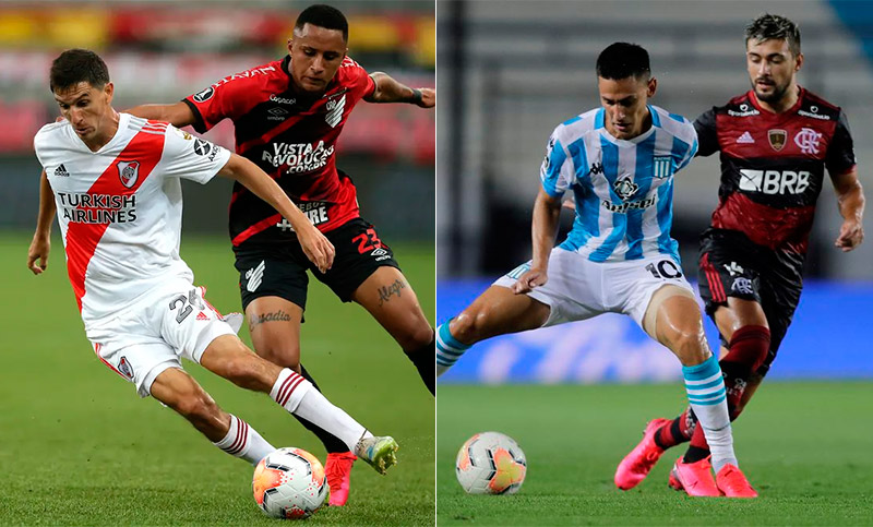 Al límite, River y Racing buscan los cuartos de final de la Copa Libertadores
