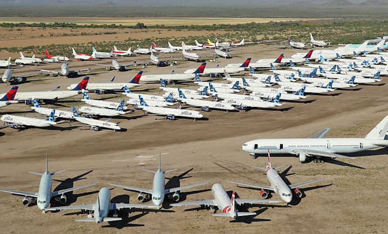 Las pérdidas de las aerolíneas estadounidenses superaron los 35 mil millones de dólares en 2020