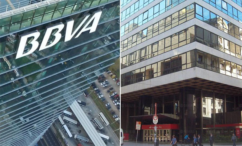 La Asociación Bancaria anunció protestas en los bancos Santander y BBVA
