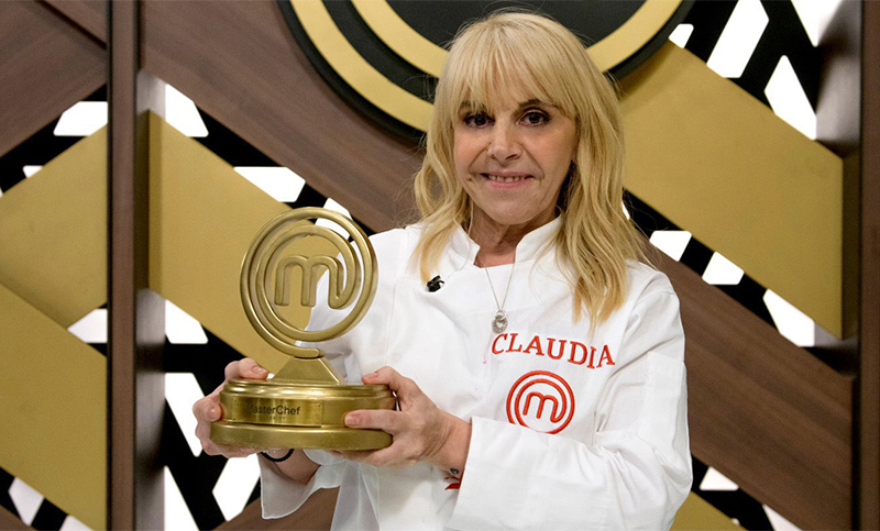 Claudia Villafañe ganó el primer «MasterChef Celebrity» en una final con picos de 26.5 de rating