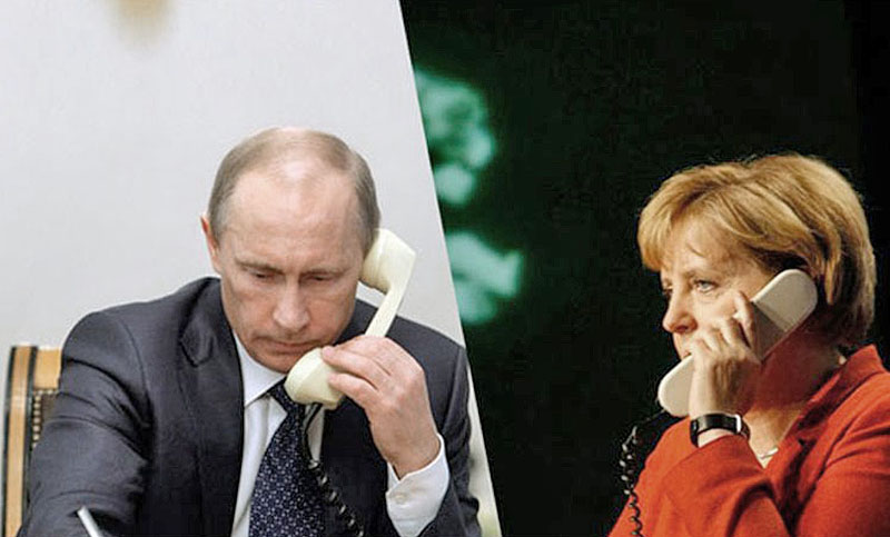 Putin y Merkel conversaron sobre posible «producción conjunta de vacunas» contra el coronavirus