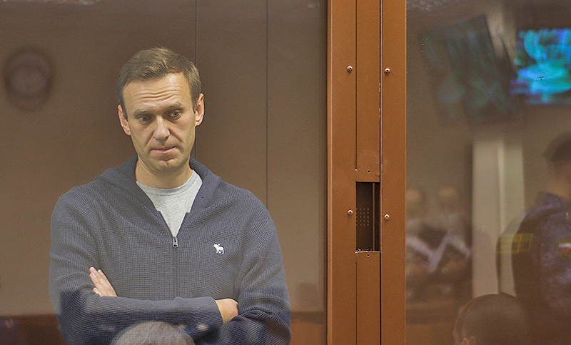 El líder opositor ruso Navalny declara en un caso por difamación