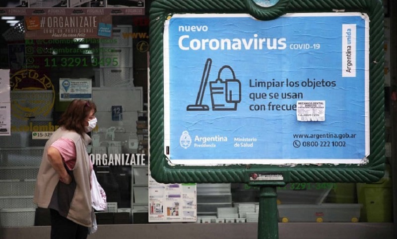 Argentina sumó 8.891 casos y 162 fallecimientos por coronavirus 
