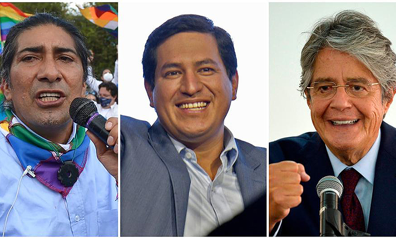 Arauz lidera escrutinio en Ecuador pero irá a un balotaje contra un adversario aún no definido