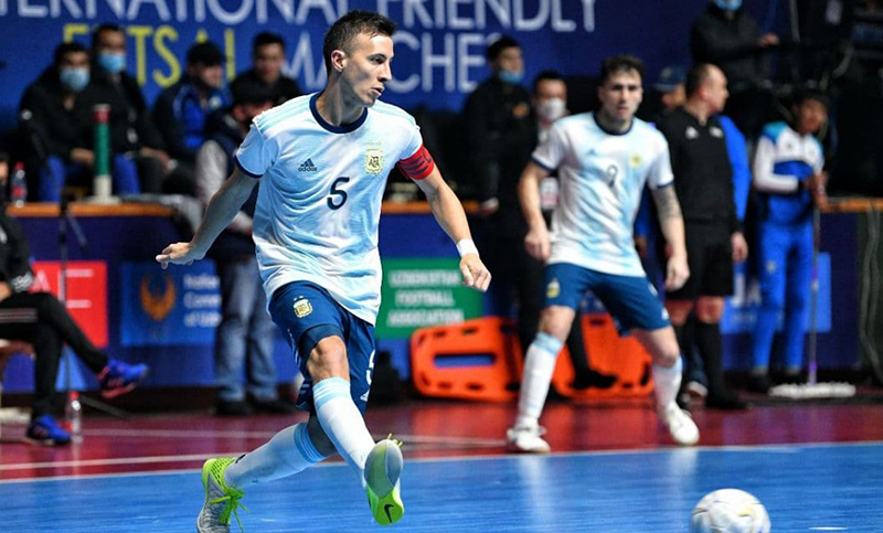 La selección argentina de futsal ganó un amistoso ante Uzbekistán