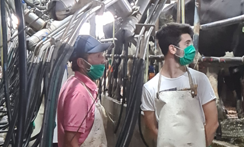#PocoFelizDiadelTambero: Productores bonaerenses comenzaron a movilizarse ante el planchazo del precio de la leche