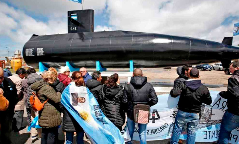 ARA San Juan: el Senado convirtió en ley la indemnización para familiares de submarinistas