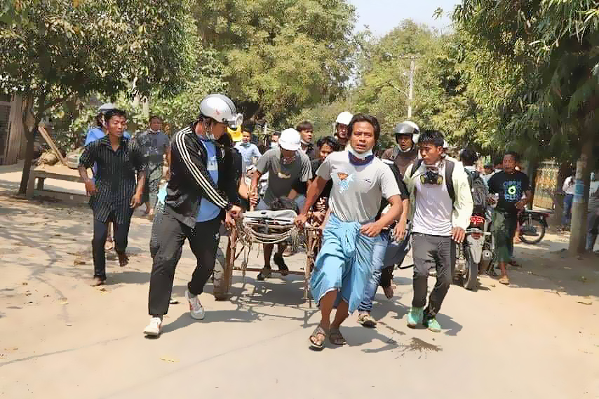 No ceden las protestas en Myanmar y la ONU exige a militares golpistas dejar de «asesinar»