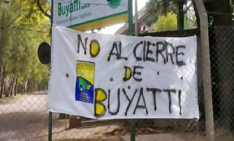 Si no hay respuesta por el despido de 73 trabajadores de la aceitera Buyatti, la CGT San Lorenzo hará un paro en el Cordón