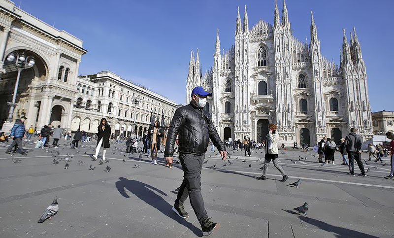 Esperan un «marzo muy difícil» en Italia por el aumento de casos de coronavirus