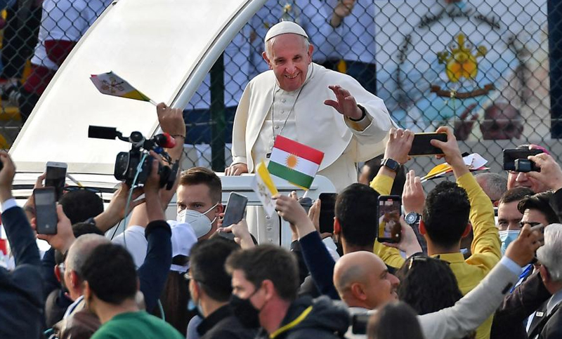 El Papa se despidió de Bagdad y dedicó un mensaje a las mujeres