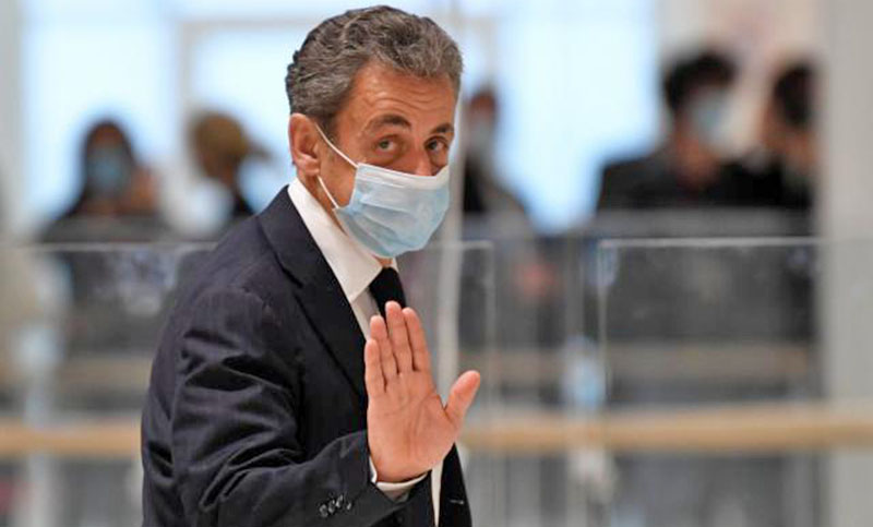La Justicia francesa condena a 3 años de prisión al ex presidente Sarkozy por corrupción