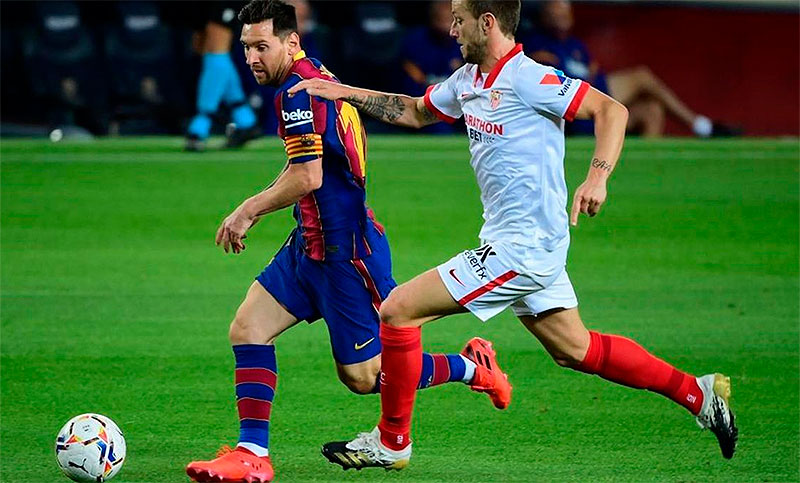 Con Messi, Barcelona busca revertir la serie contra Sevilla en la Copa del Rey