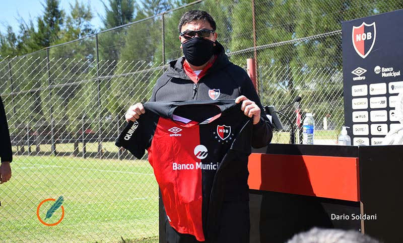 Germán Burgos, nuevo DT de Newell’s: “Los partidos no pueden ser un entrenamiento con camiseta”