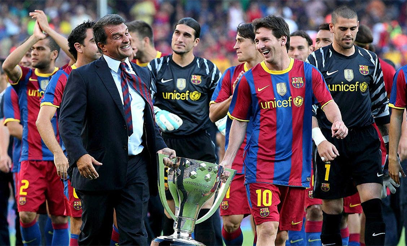 El triunfo electoral de Laporta abre la puerta a la continuidad de Messi en el Barcelona