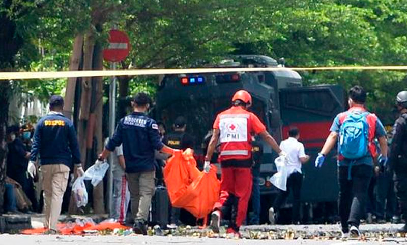 Indonesia: al menos 20 heridos en un ataque suicida en una catedral