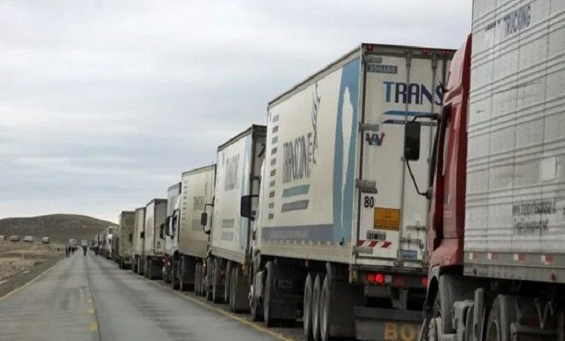 Tras casi una semana, Camioneros levantó el bloqueo en el paso fronterizo con Brasil