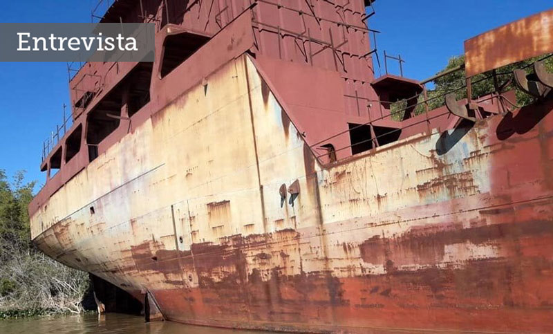 A la flota mercante argentina «la destruyó la anti patria y seguimos esperando»