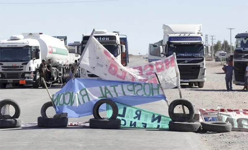 Neuquén: sigue la protesta y alarma el desabastecimiento de combustible
