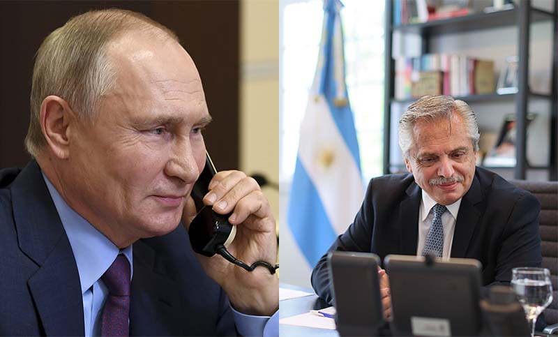 Putin llamó a Fernández: invitación a Rusia y compromiso por las vacunas