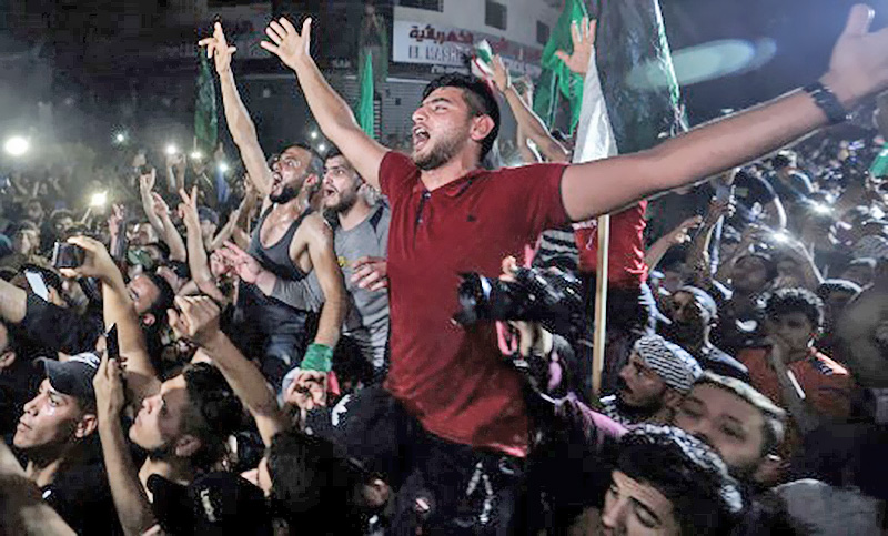 Hamas reclama la victoria mientras los palestinos celebran el final del conflicto de 11 días