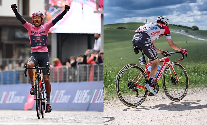 Giro de Italia: el colombiano Bernal candidato y el argentino Sepúlveda avanza