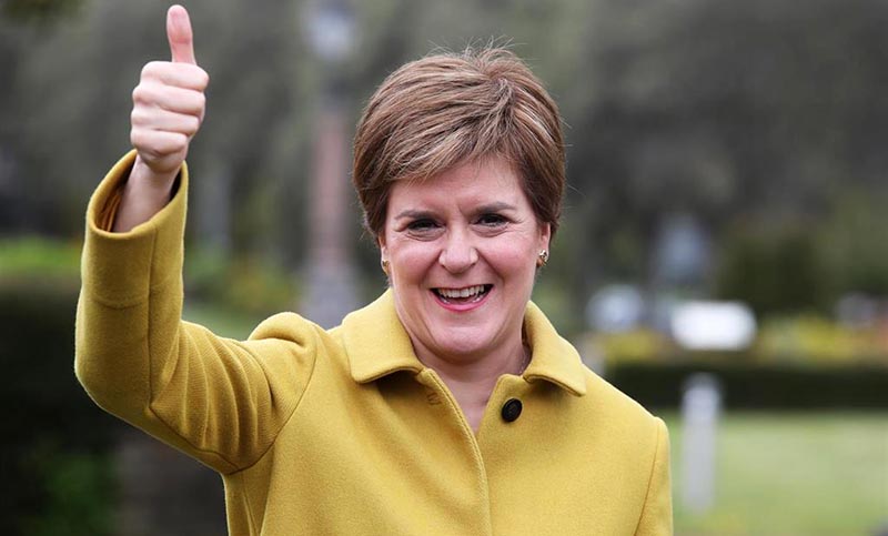 Líder escocesa es reelegida en un acto en el que reafirma su intención de promover la independencia