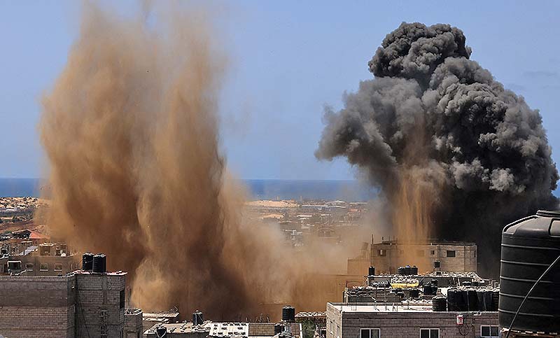 Israel redobla sus ataques contra Hamas en Gaza pese al pedido de Estados Unidos